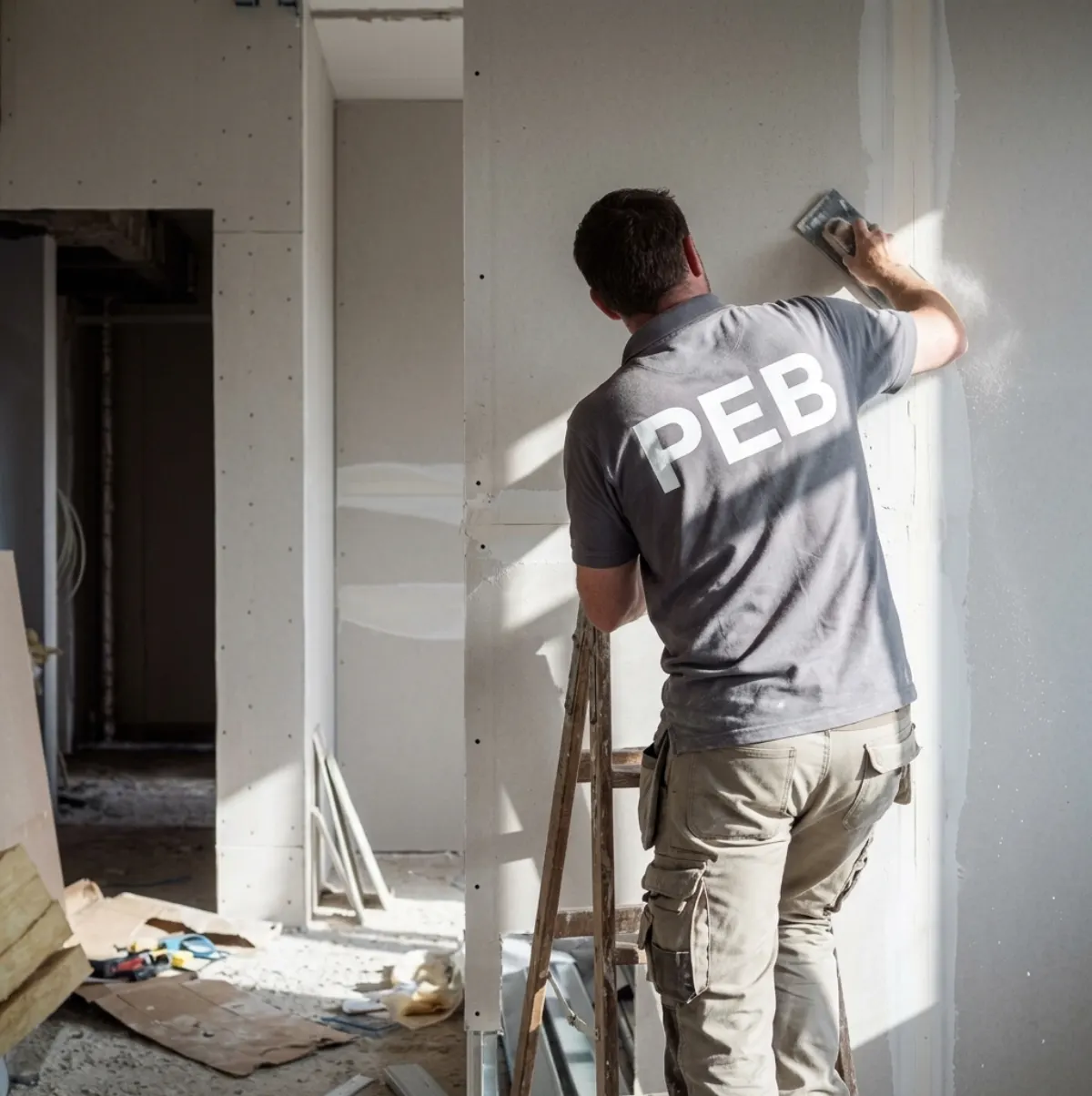 peintre en bâtiment à