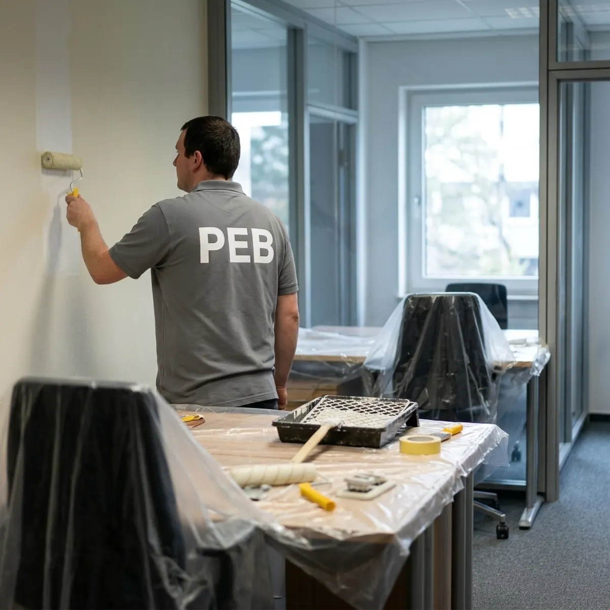 Peinture de volets