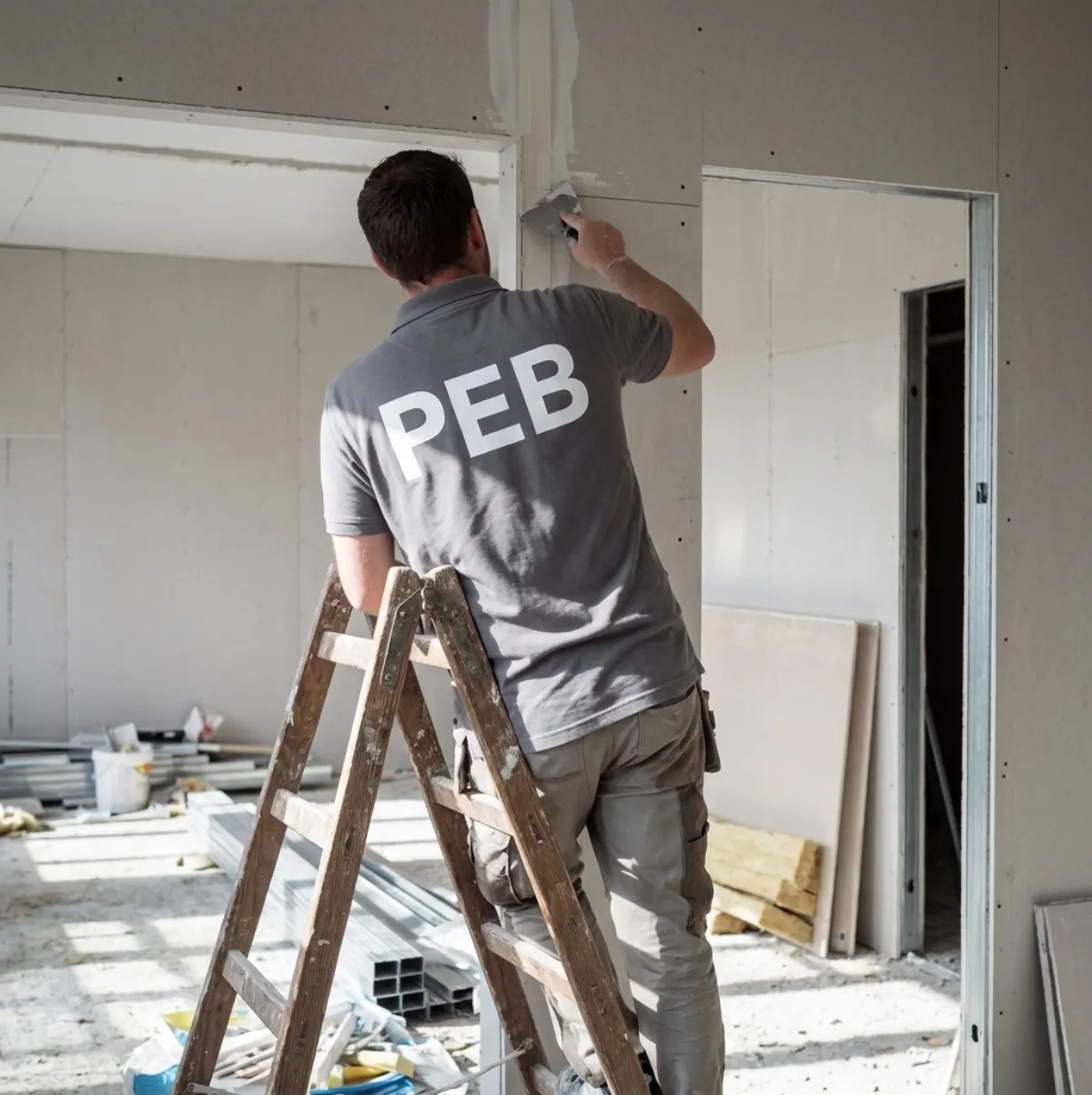 peintre en bâtiment à